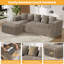 Canapé modulaire surdimensionné avec coussins Adame Boneless Compression-459245885-459245886-459245884