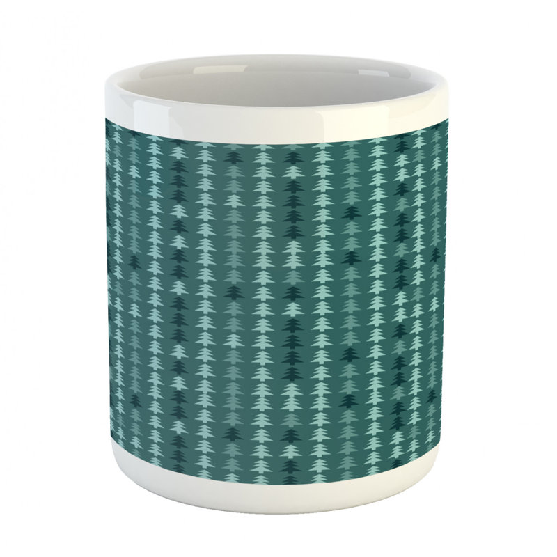 Grande tasse à café pin sapin