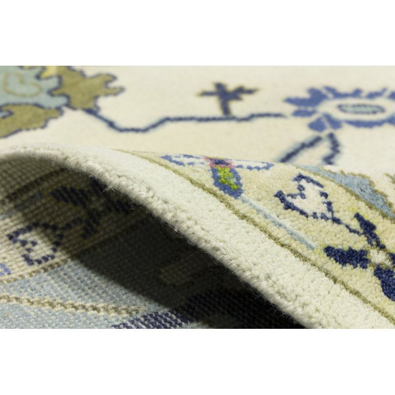Tapis oriental Oushak Chobi de style Mute