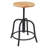 Adjustable Height Ergonomic Lab Stool with Footrest-25880922