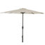 Wooden Garden Corner Dining Sofa Set with Parasol-964504913