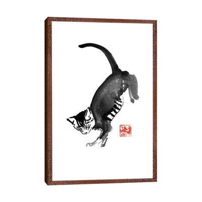 Jumping by Péchane - Print on Canvas