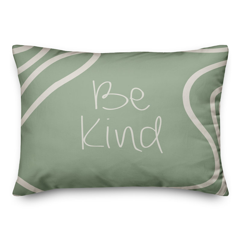  Housse et insert de coussin rectangulaire Sage Lines