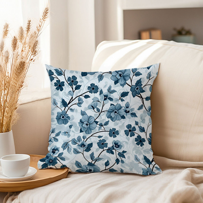 Floral Pillow Cover