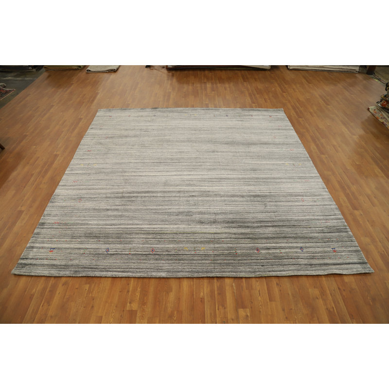 Handmade Gabbeh Style Square Area Rug 10x10