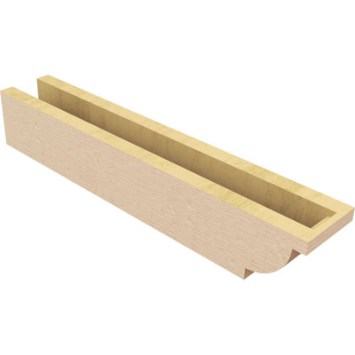 Queue de chevron Alpine Woodgrain TimberThane, brun clair apprêté