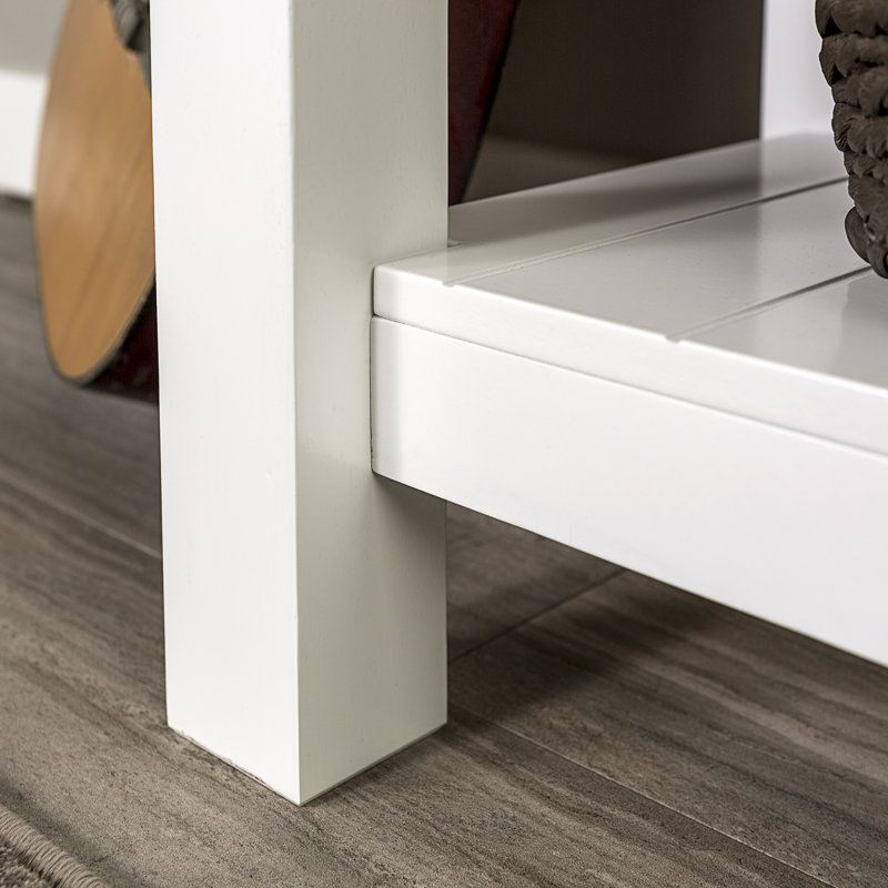 Lopezville Storage Bench, White