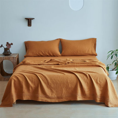 Ensemble de draps 104% lin