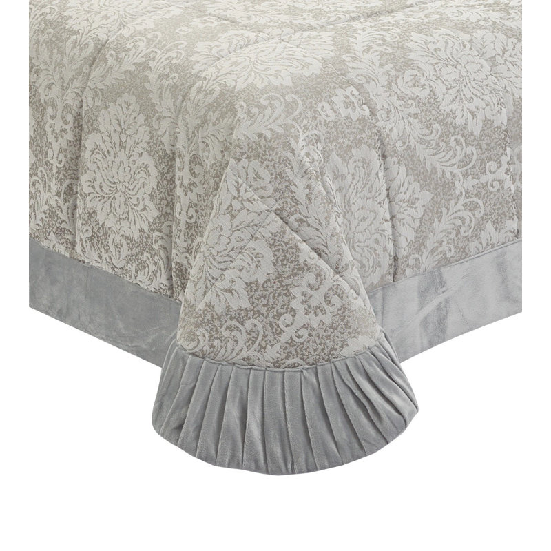 Bedspread Charm Double Beige, 250x250 cm, Mink