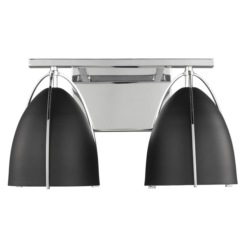Norman 2 - Light Vanity Light, No, Chrome, Black