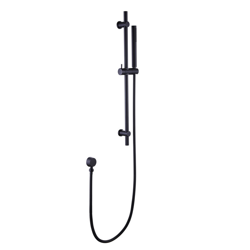 Pomme de douche à main standard, Noir mat