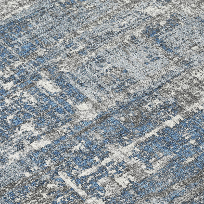 Tapis intérieur / extérieur lavable à la machine Xhevrie, Rectangle 5 pi x 7 pi 6 po