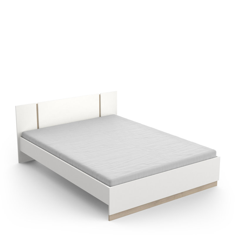 Silsbye House Bed, 140 x 190cm, White