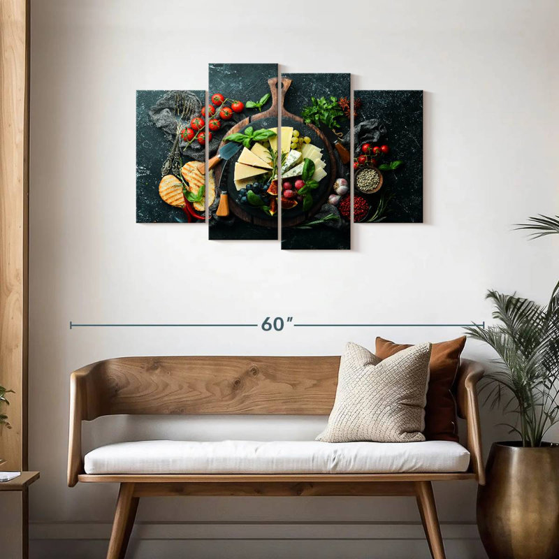 Yarlin Cheese Appetizers, 27" H x 43" W