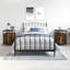 Gibby 40cm W Iron Bedside Table-1453505706