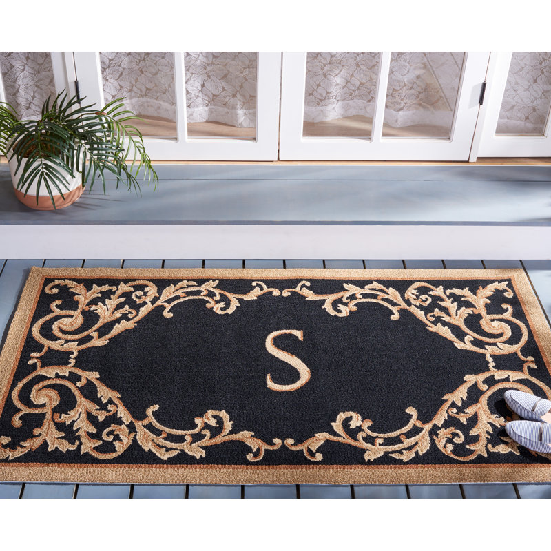 Amoya Personalizable Trellis Outdoor Doormat, S, 36" W x 72" L