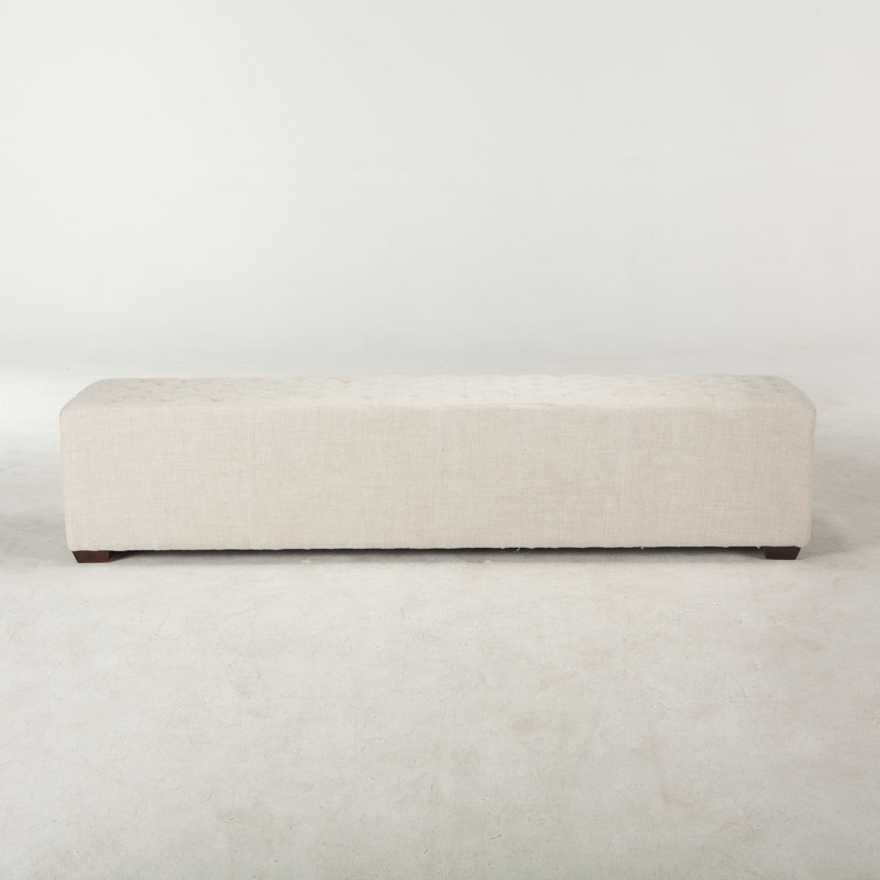 Arabella Upholstered Bench, 17" H x 79" W x 18" D