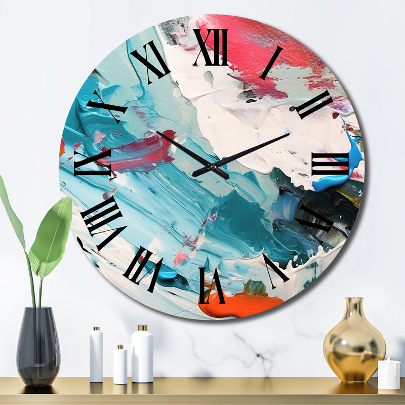 Horloge murale Winter of Delightful Uncert certaine, Grand