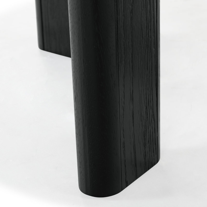 Olivetta Round Dining Table, Black