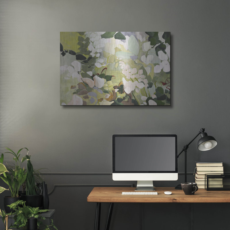 Mur de métal «Green Garden Variation» par Incado, H 24 po x l 36 po