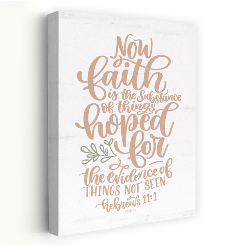Faith - Contemporary Contemporary, H 16 po x l 24 po
