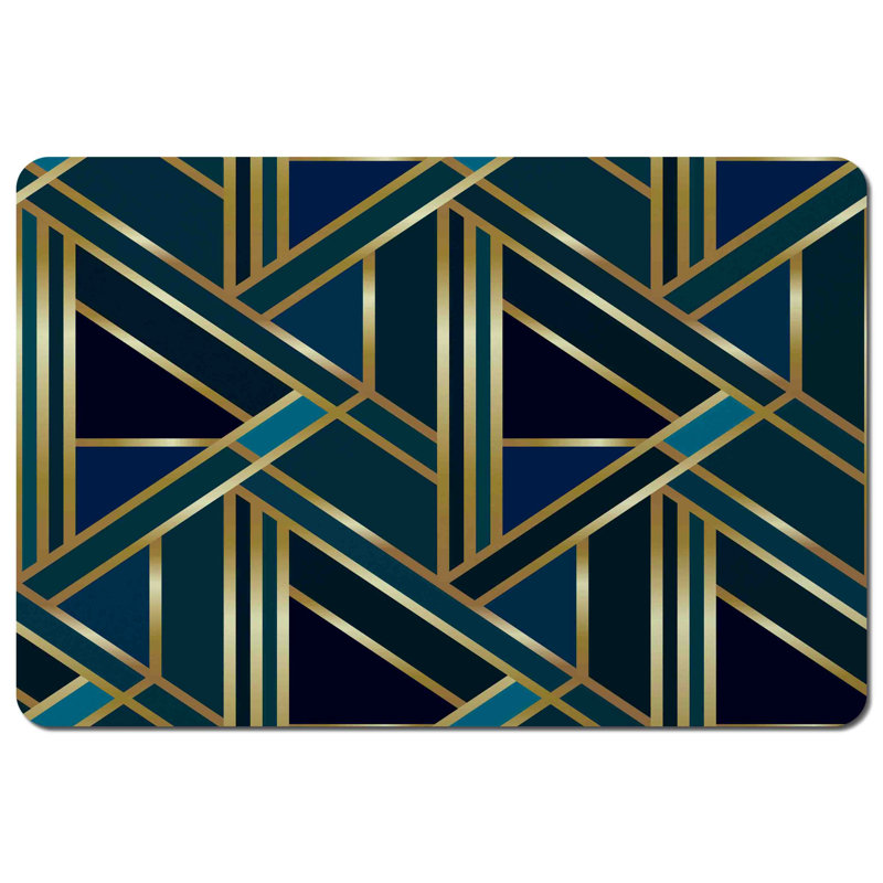 Rella Geometric Rectangle Placemat