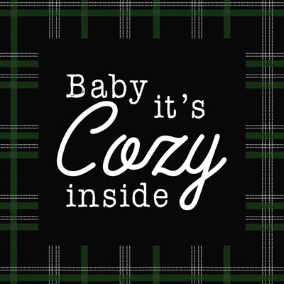 Baby Its Cozy - Wrapped Canvas Print