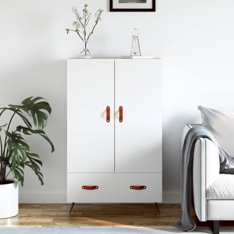 Storage Cabinet, White