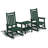 Headrick HDPE Rocking Adirondack Chair(Set Of 2)-1040446649