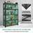 72"H 5-Tier Adjustable Heavy Duty Shelving Metal Mesh Storage Rack (2000 Lbs Loading Capacity) - Metal Shelf Organizer For Pantry