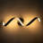 Anesca LED Flush Mounted Sconce