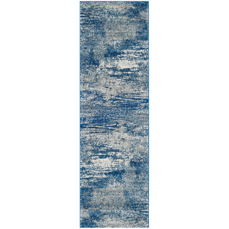 Casey-Marie Performance Abstract Rug, Runner 2'2" x 15'