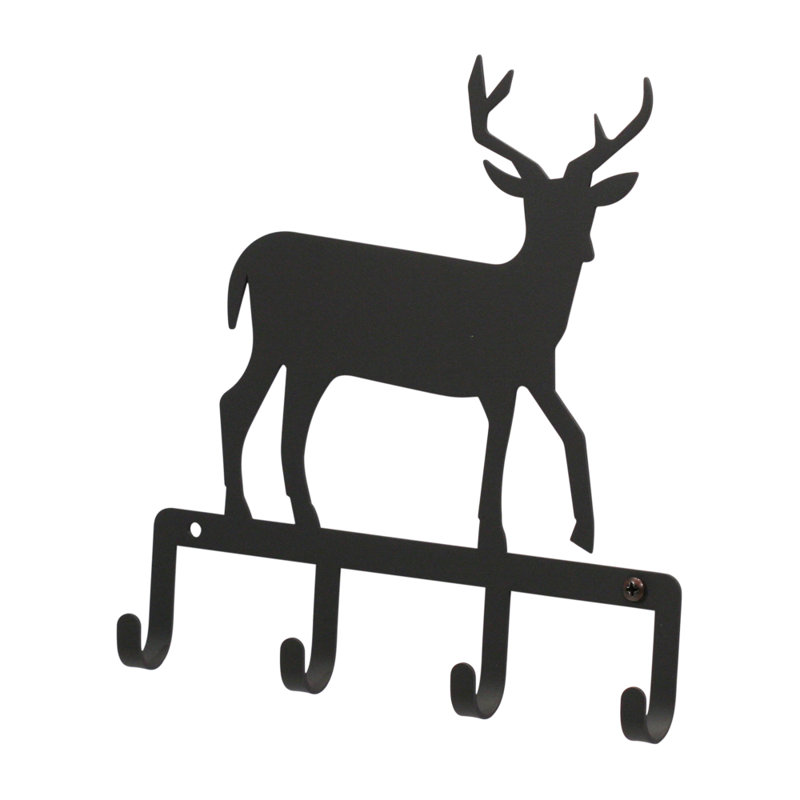 Lesly Metal Wall Organizer with Key Hooks