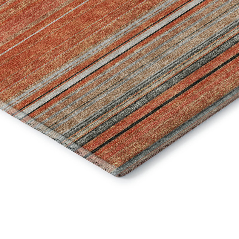 Tapis corail Prisco lavable à la machine de qualité supérieure, Rond 8 pi