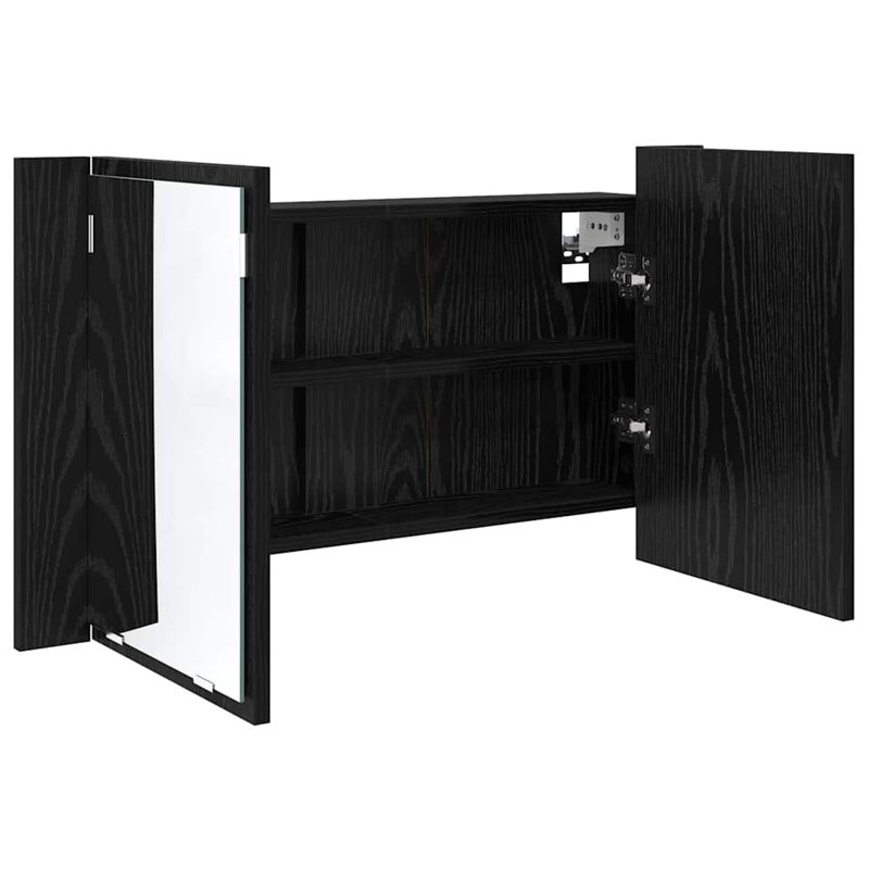 60mm W 78mm H Wall Mounted Required Medicine Cabinet Mirror, Old Wood
