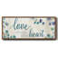«Love With All Your Heart», toile encadrée