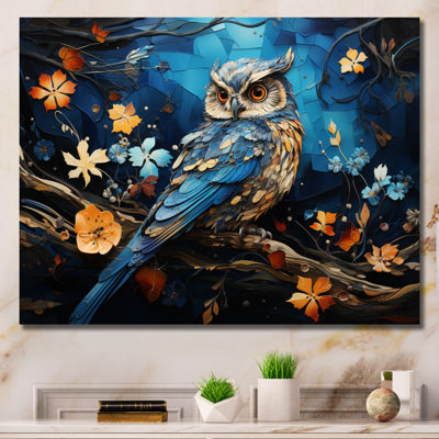 " Blue Owl Nights Watch Collage II "