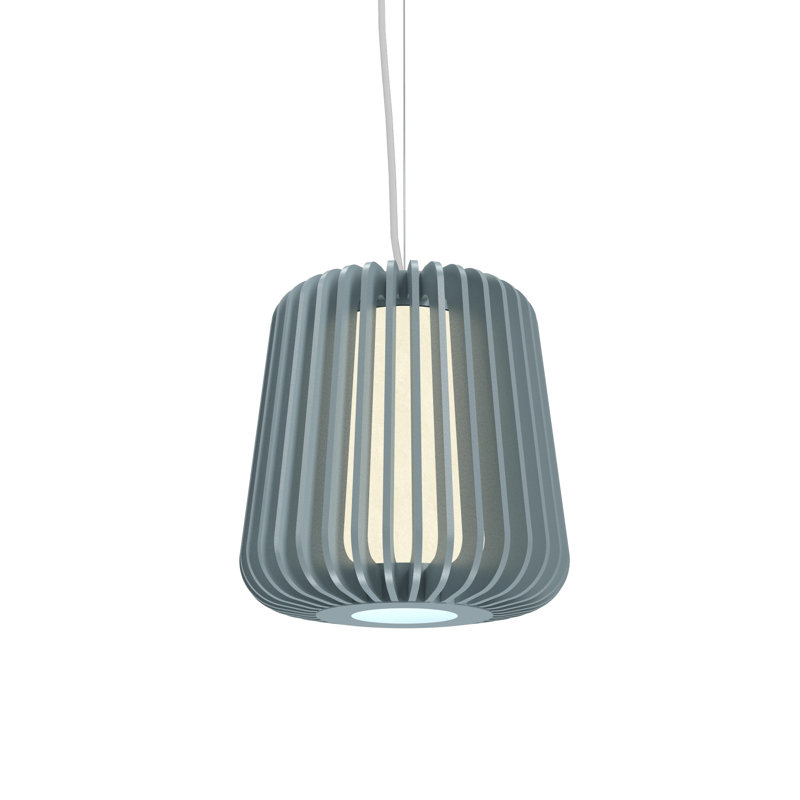 Stecche Di Legno 1 - Light Pendant, Imbuia, 13.65" H x 12.87" H x 12.87" D