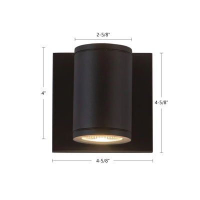 Nordic Glass LED Flush Mounted Sconce