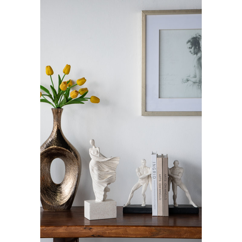 5.5X4.5X14" Standing Lady Figurine