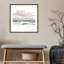Soft Coastal Abstract I - Cadre photo, reproduction d'art sur papier-2121461718-2121461719