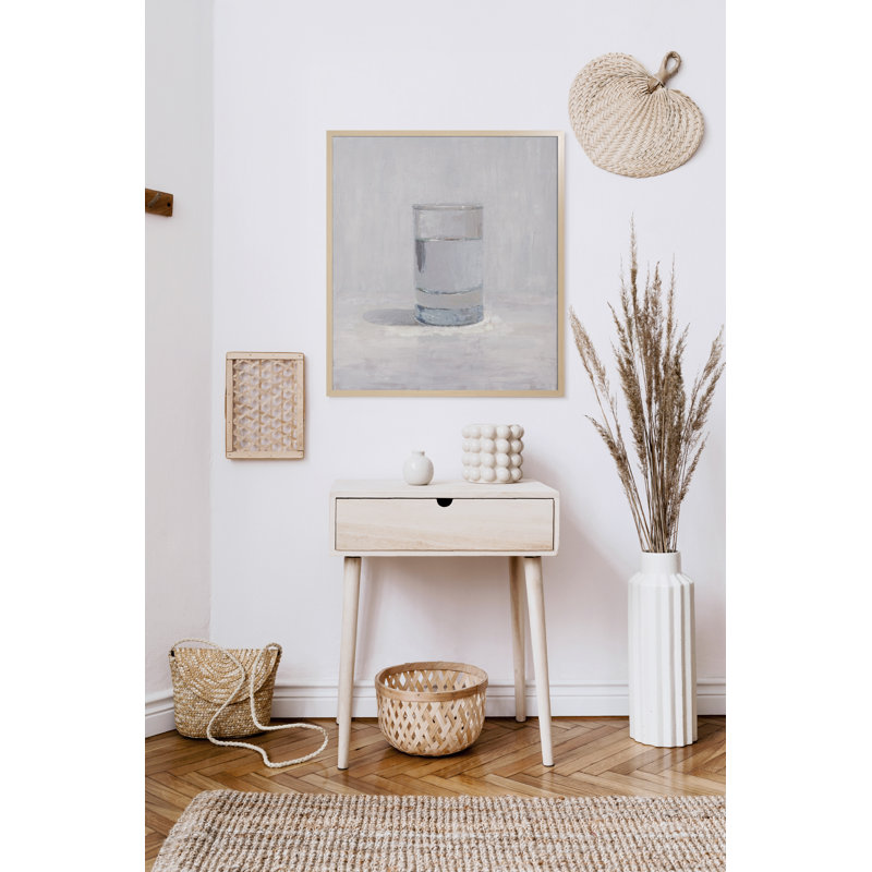 Chilled Water Print by Brian Blackham, Black