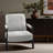 Boucle Accent Lounge Chair Plush Modern Armchair-1711629135
