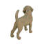 Odessa DOG Standing 34cm Blue Iron Effect-91925179
