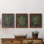 «Dramatic Pine I», ensemble de 3 peintures sur toile encadrées-1786843055-1786843054
