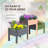 Raised wooden garden bed with drainage holes-2005237793