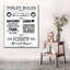 " Coed Bathroom Rules Canvas Print " by HomeyNotes Studio-492925022