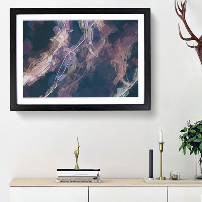 Endless Feelings in Abstract - Picture Frame Painting Print