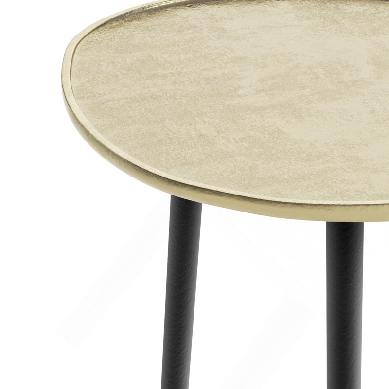 Table d'appoint en métal Tanner