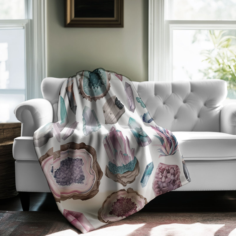 Throw Blanket, 80" L x 60" W